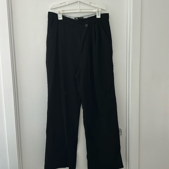 Zara Asymmetrical Waist Dress Pants - Picture 2 of 5